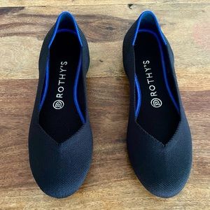 Rothy's Flat in Solid Black